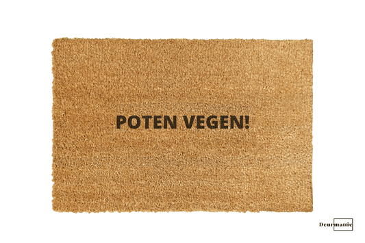 Deurmat kokos - POTEN VEGEN!